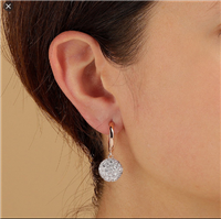 Orecchini Bronzallure Donna Orecchini in Lega metallica Zirconia WSBZ01592W - WSBZ01592W